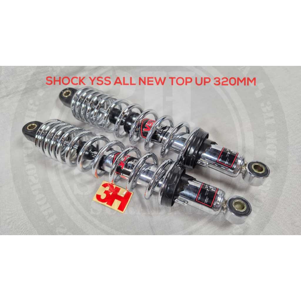 SHOCK YSS ALL NEW TOP UP 320MM CHROME