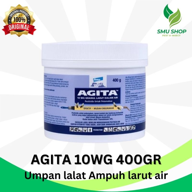 AGITA 10 WG RACUN LALAT PALING AMPUH OBAT PEMBASMI PENGUSIR LALAT BUAH SAPI KANDANG AYAM RUMAH