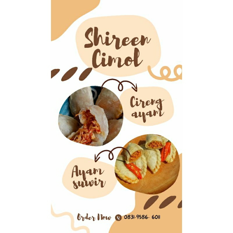 

cireng isi ayam suwir mentah isi 5pcs