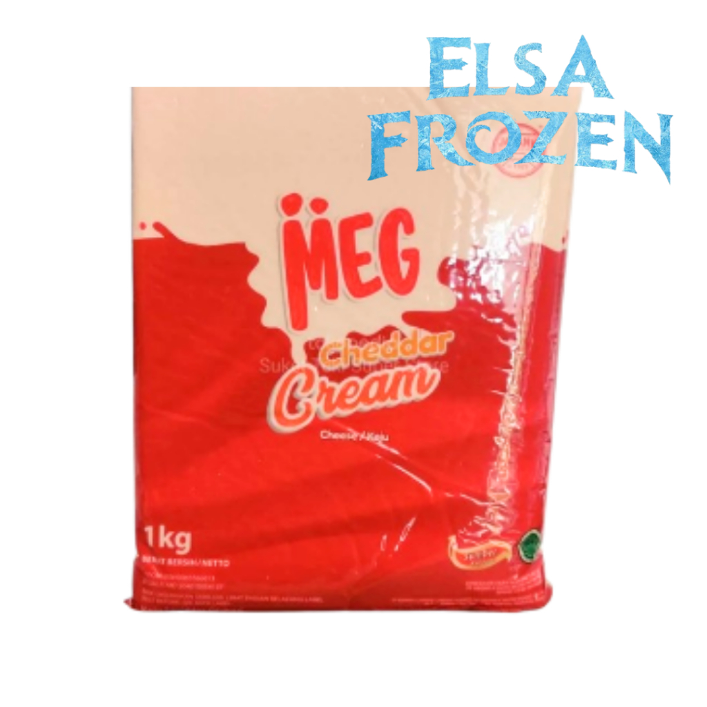 

MEG CHEDDAR CREAM CHEESE 1KG / KRIM KEJU