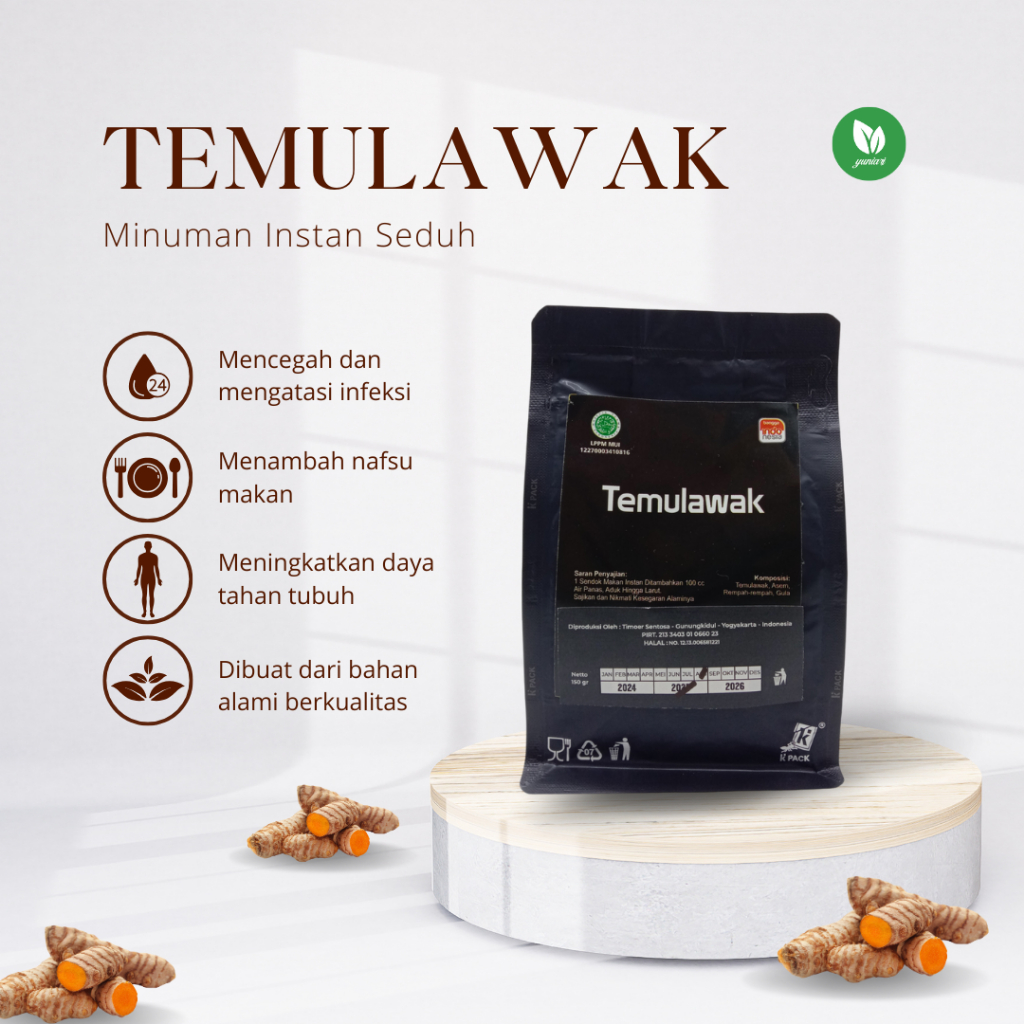 

Yuniari - Wedhang Temulawak Minuman Instan Herbal Berkhasiat Meredakan dan Menghilangkan Inflamasi
