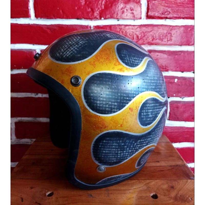 Helm Slimhead 500TX Gold Shadow