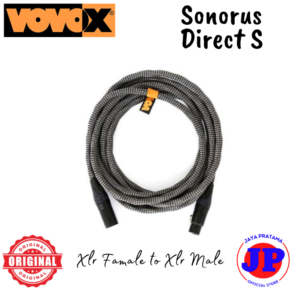Vovox Sonorus Direct S Kabel Mic XLR to XLR Kabel Mic Canon