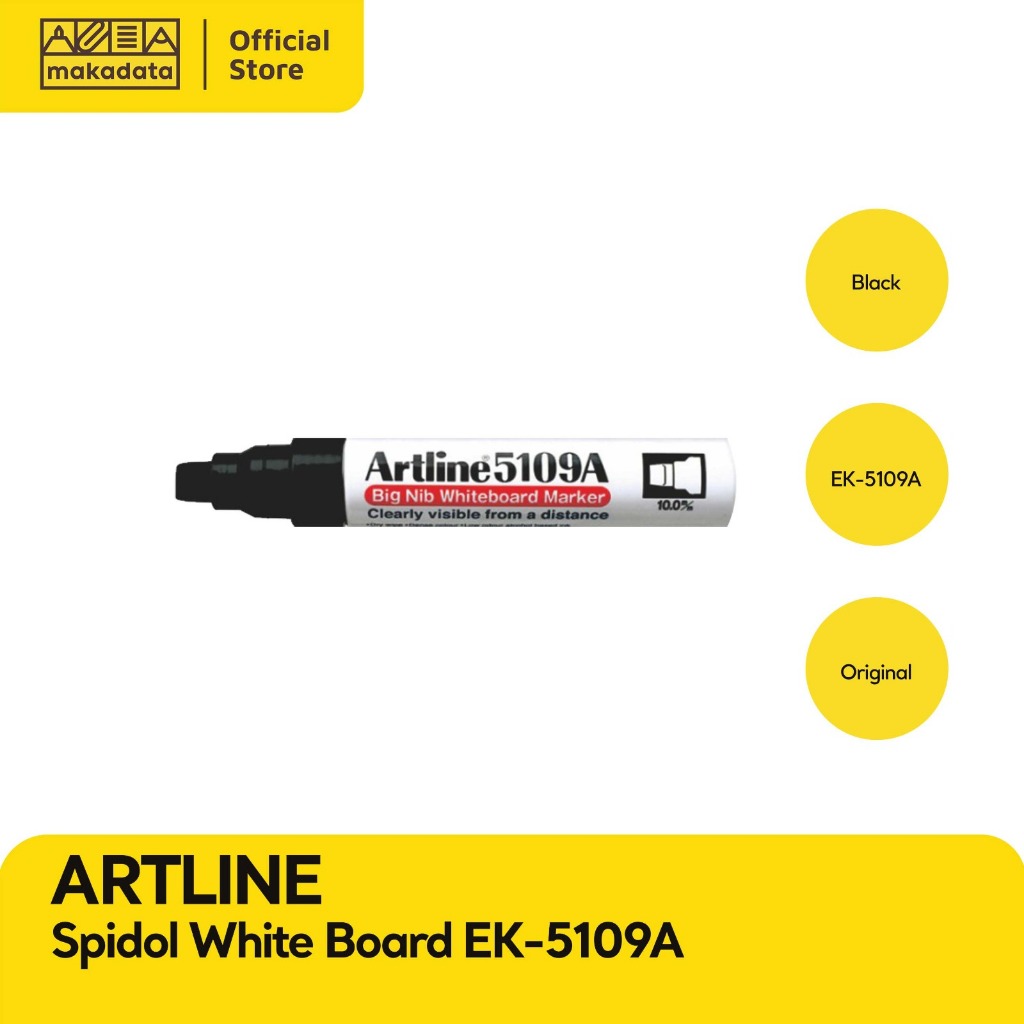 

SPIDOL PAPAN TULIS WHITEBOARD JUMBO ARTLINE EK-5109A (1PCS) MURAH