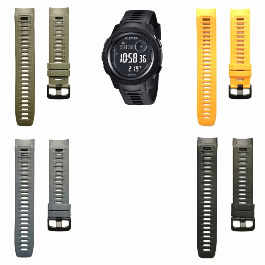 Tali Jam Tangan Digitec 8100 DS-8100 DG-8100 T Strap Rubber Digitec Outdoor