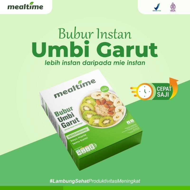 

BUBUR UMBI GARUT PREMIUM MEALTIME ATASI ASAM LAMBUNG