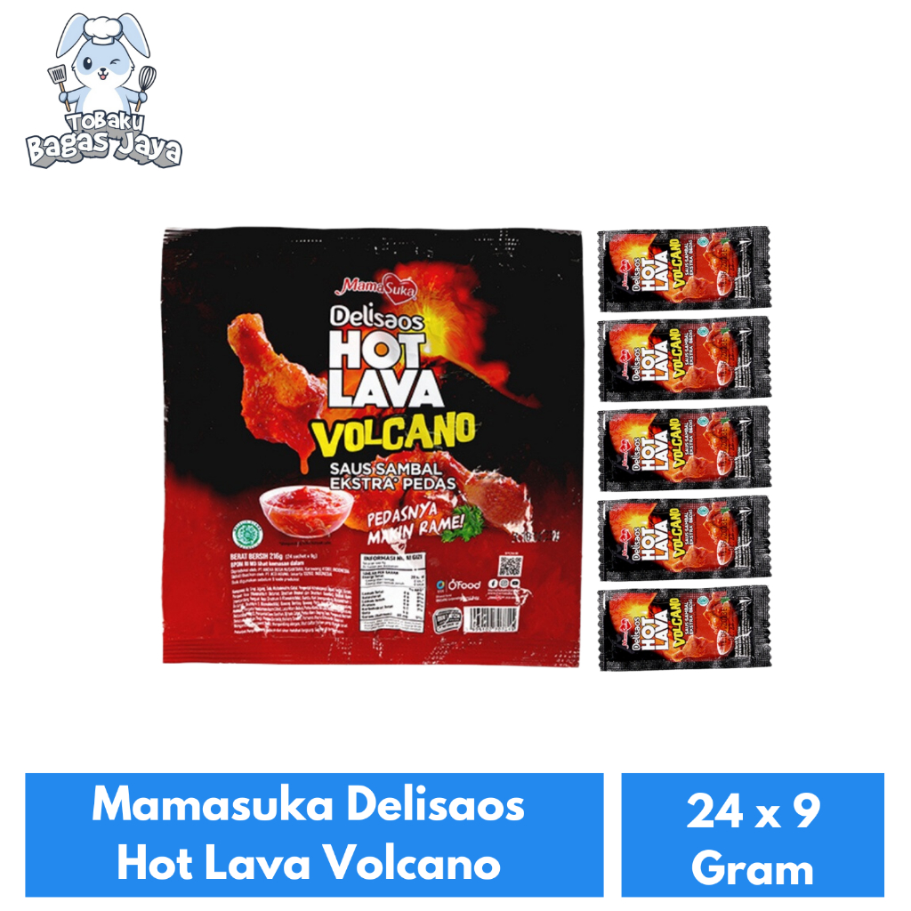 

MamaSuka Hot Lava Volcano 24x9 Gram