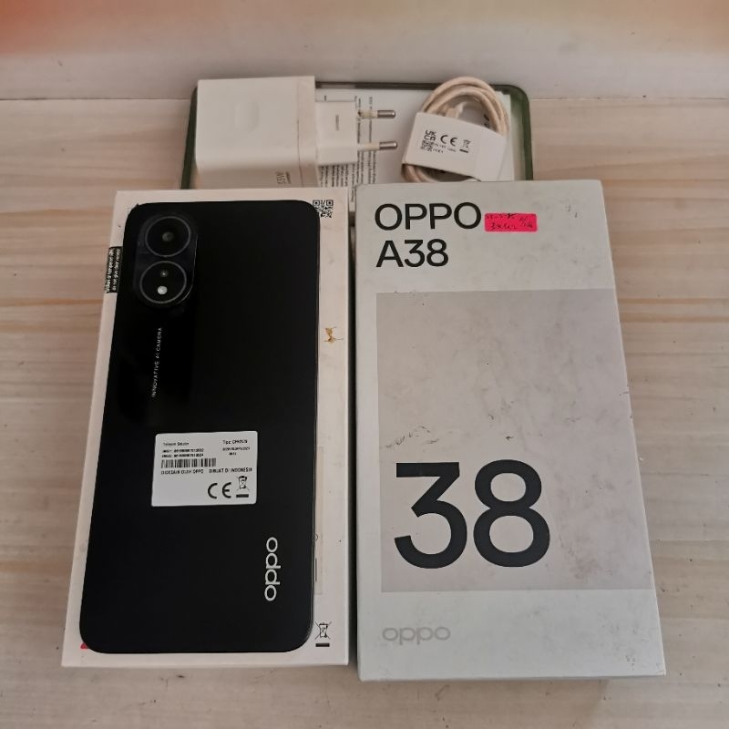 Oppo A38 ram 6GB 128GB  Bekas - Garansi Resmi - second