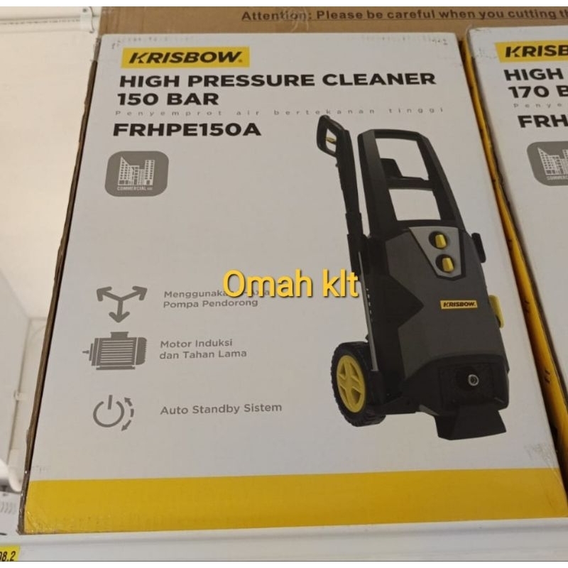 krisbow high pressure cleaner 150 bar mesin jet pump cleaner washer 150bar krisbow original