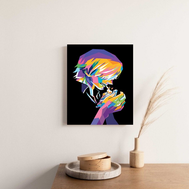Wall Decor Anime One Piece Hiasan Dinding SANJI ONE PIECE
