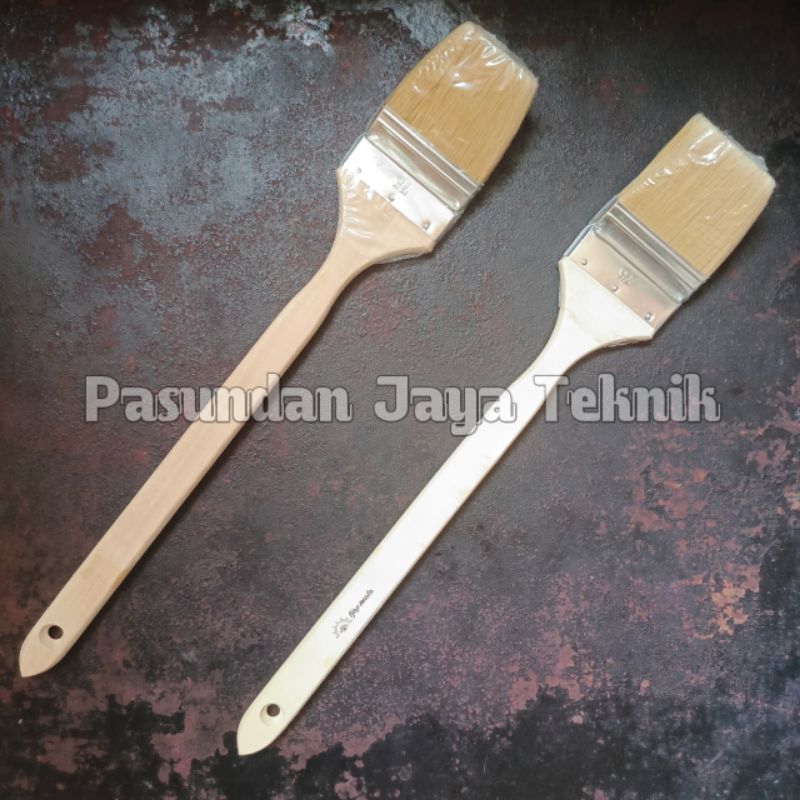 Kuas cat 1 2 3 inch Tjap mata gagang kayu panjang