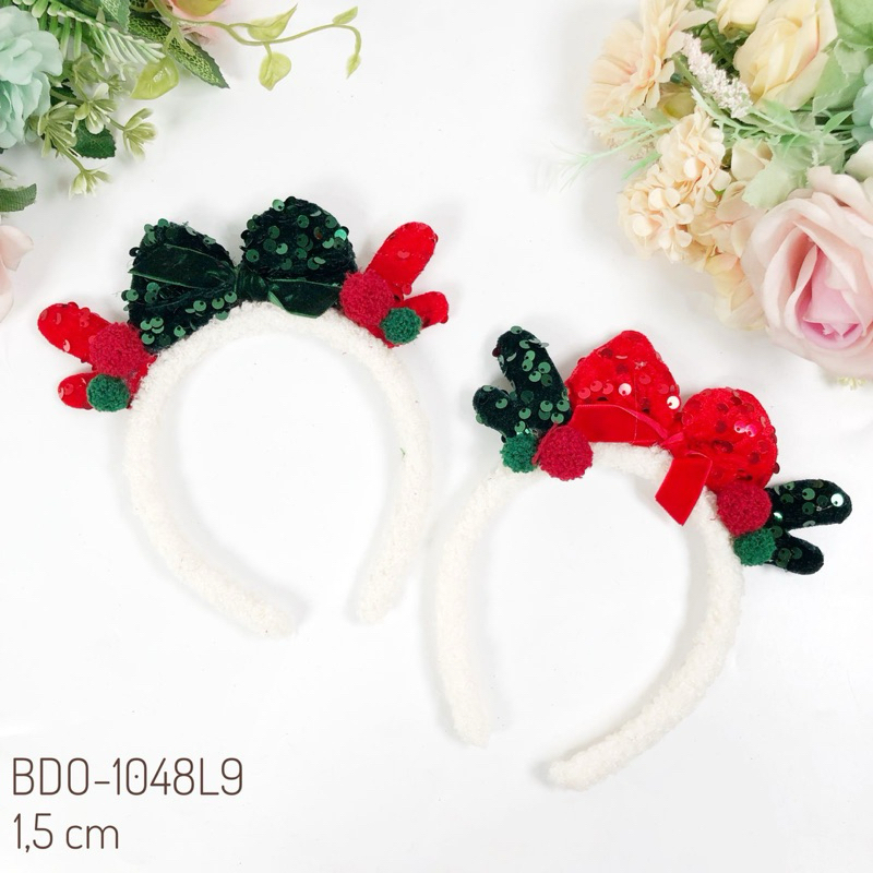 Bando Natal premium/ Bando Merry Christmas/ Bando Natal Anak/ Bando Natal lonceng/Bando Natal/PCS