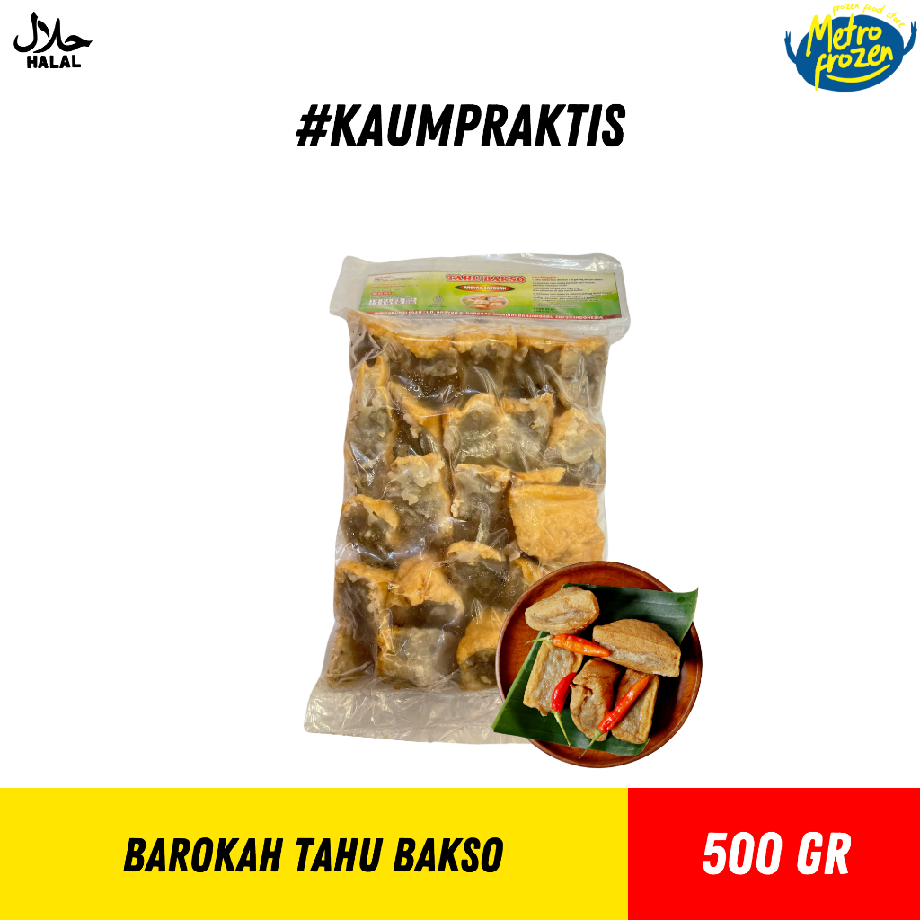 

BAROKAH Tahu Bakso 500gr// tahu bakso// tahu bakso instan Banjarmasin