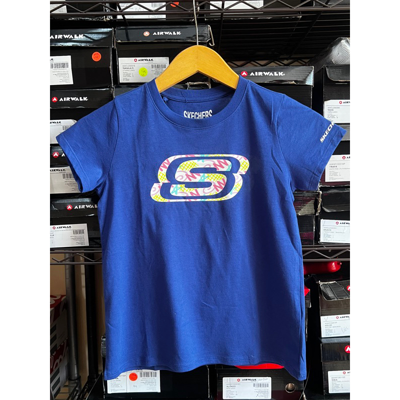 Kaos Skechers girl Flowers raedy size S-XL