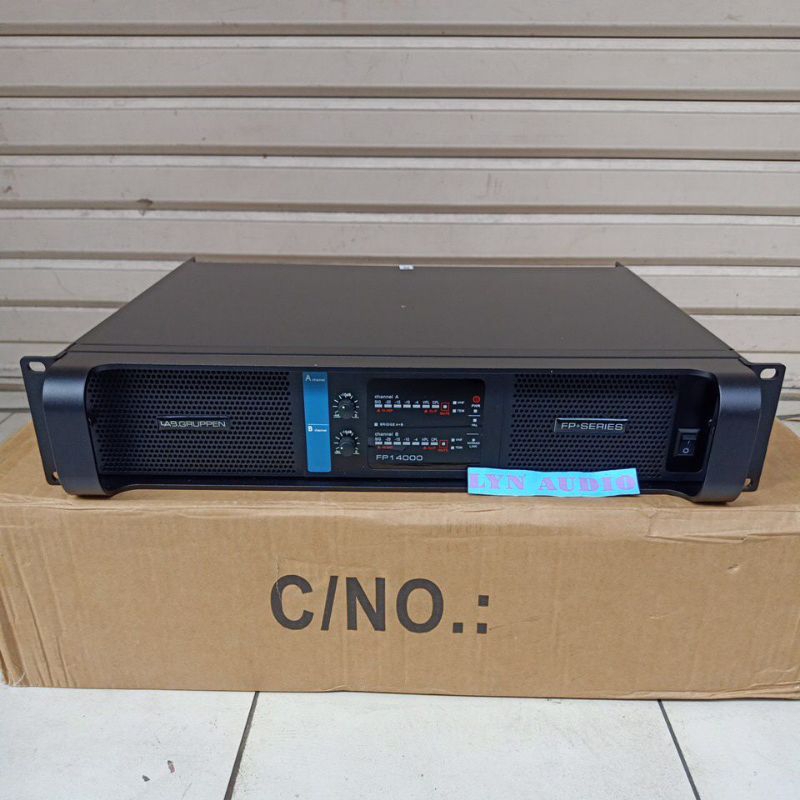 POWER AMPLIFIER LAB GRUPEN FP-14000 STEREO BARANG IMPOR FP14000 FP 14000
