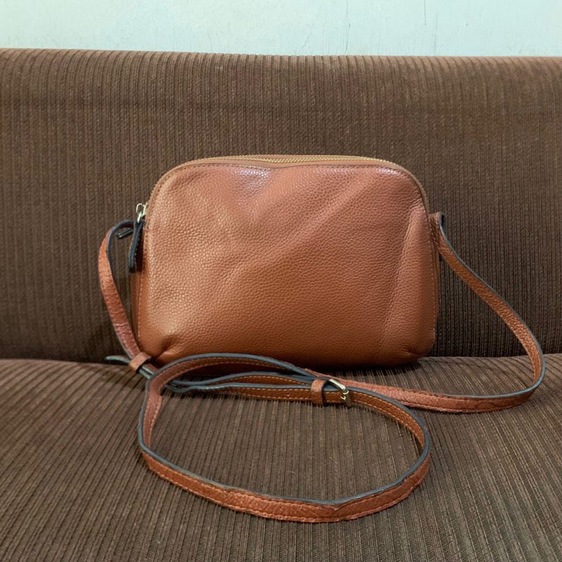 Sling bag Della Stella original kulit asli preloved