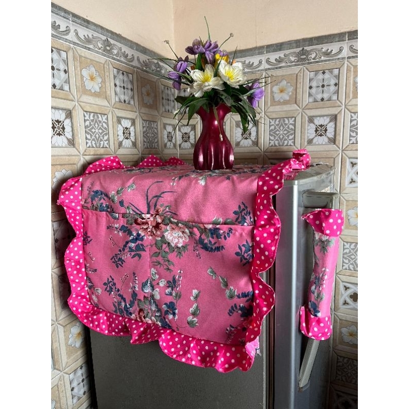 Cover kulkas ( Tutup Kulkas ) dari kain