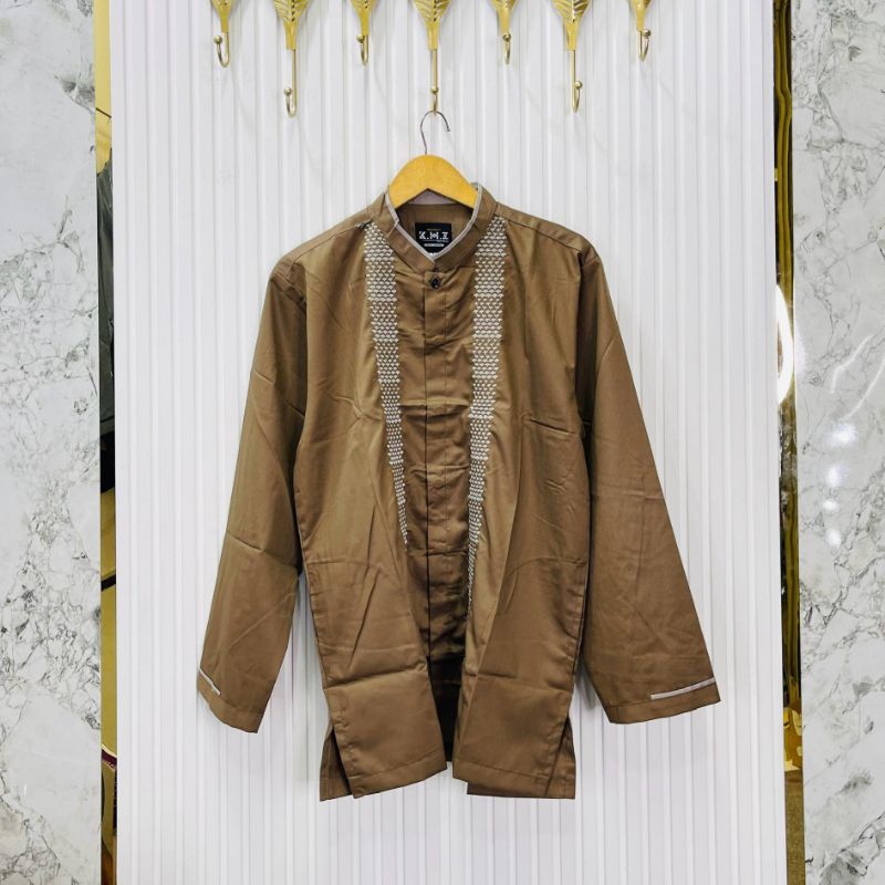 Baju Koko pria dewasa lengan panjang  oblong