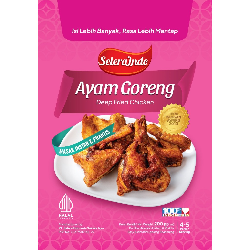

Selera Indo Bumbu Ayam Goreng | Indonesian Cuisine