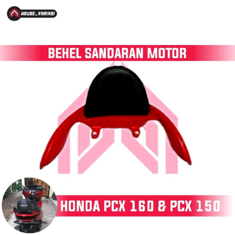 Behel Jok Sandaran Jok Motor HONDA PCX 150 dan 160cc Pemasangan PNP