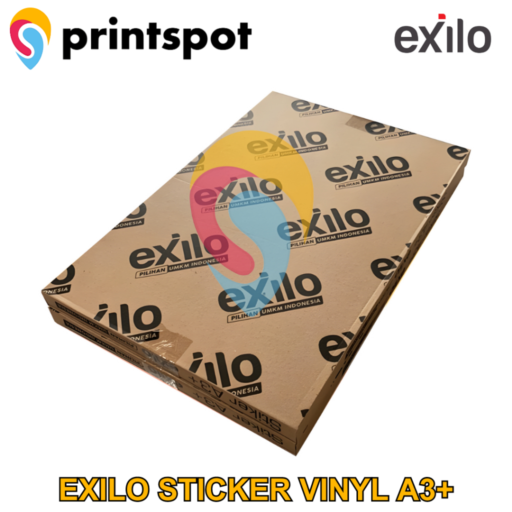 

Paket Hemat Exilo 5 PackSticker Vinyl White Gloss White Matte Transparan Digital Print Laser Toner Stiker Plastik Anti Air Tidak Mudah Sobek A3+