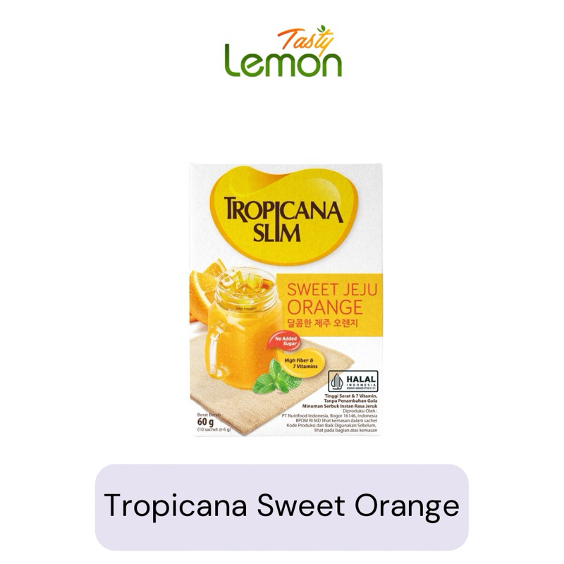 

Tropicana Slim Sweet Orange