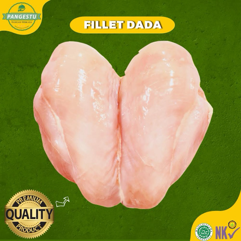 

Boneless dada ayam / fillet dada ayam fresh 1 kg