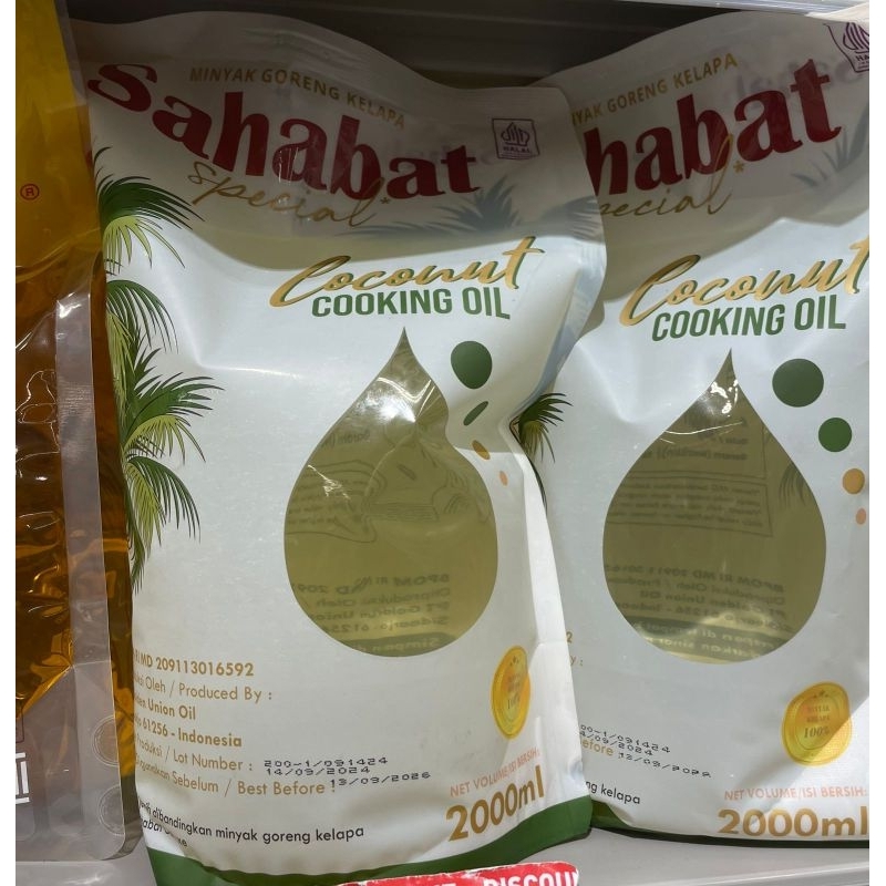

minyak goreng kelapa sahabat special 2000ml