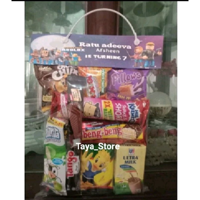 

45pcs Paket Snack Ulang Tahun