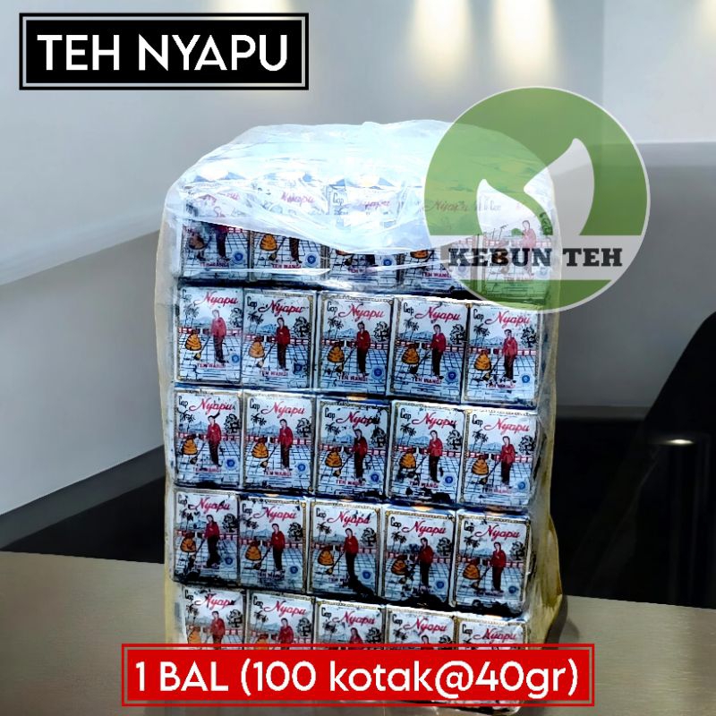 

TEH NYAPU 1 BAL GROSIR TEH SOLO 1 Bal 10 slop 100 kotak