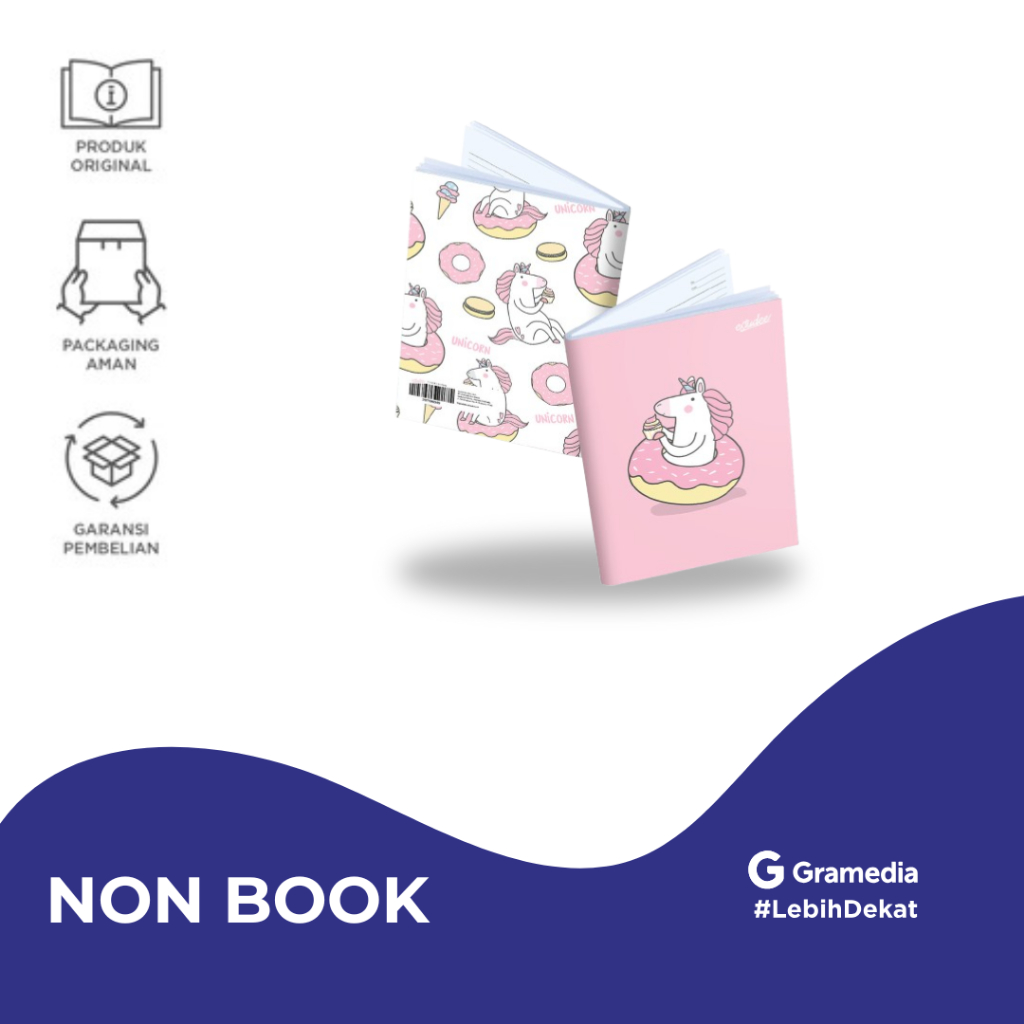 

Gramedia Jember - ESTUDEE I KWARTO 58 UNICORN ISI 10