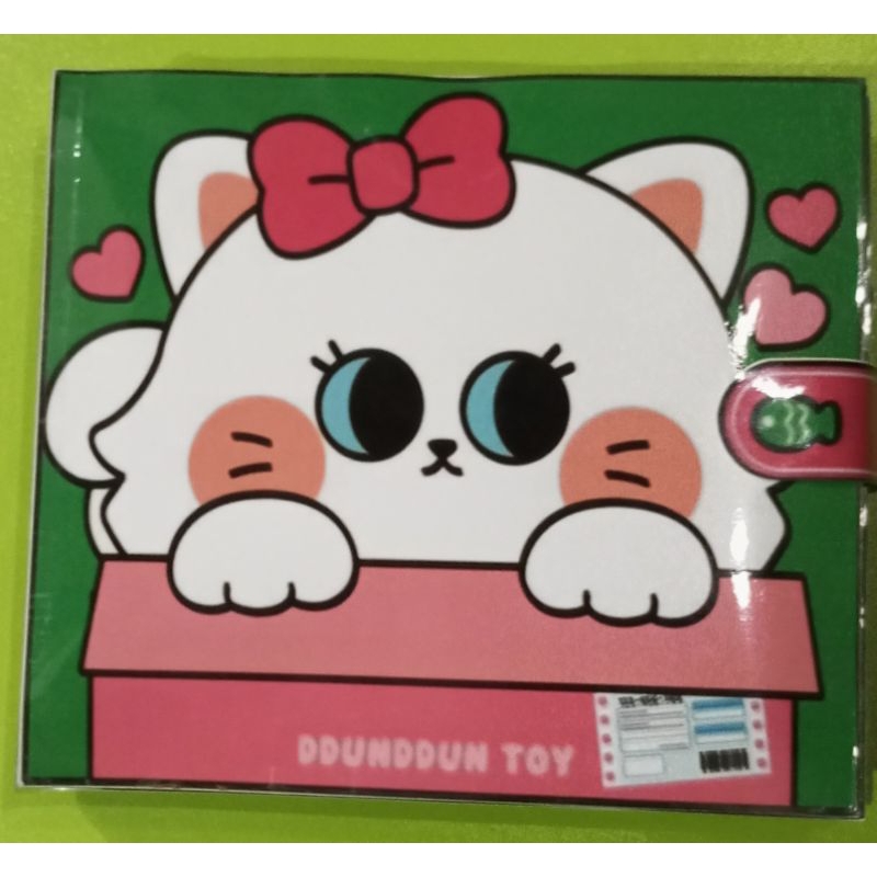 [Laminasi] squishy book / paper doll book cat cafe