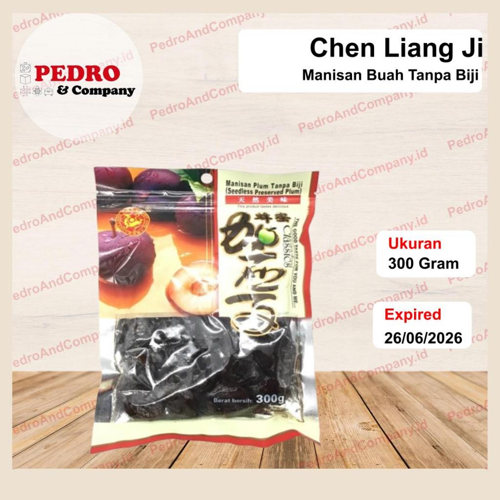 

Chen liang ji manisan plum tanpa biji seedless 300 gram - classic top