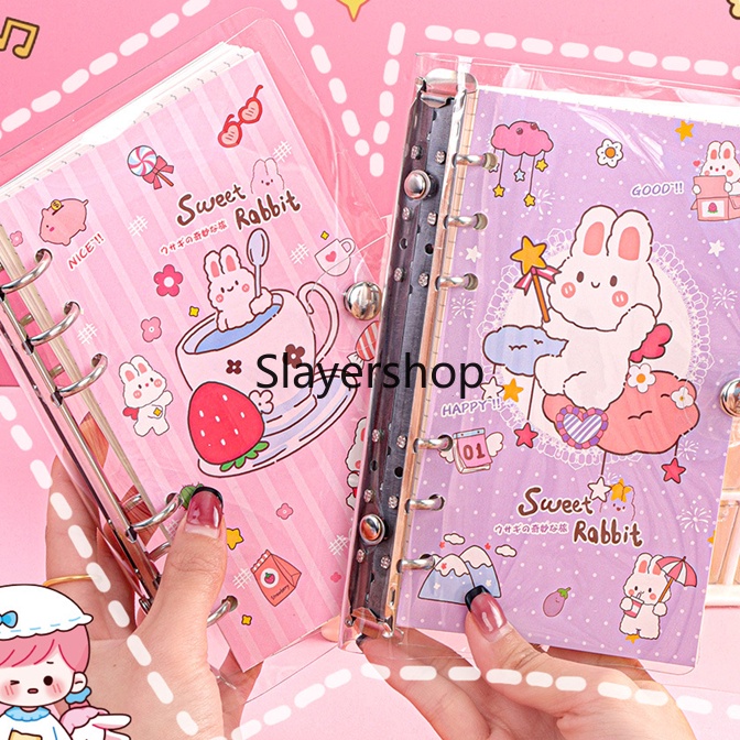 

Terjangkau Binder Note A6 1 lembar Lucu Karakter Character Daily Planner Aesthetic Estetik