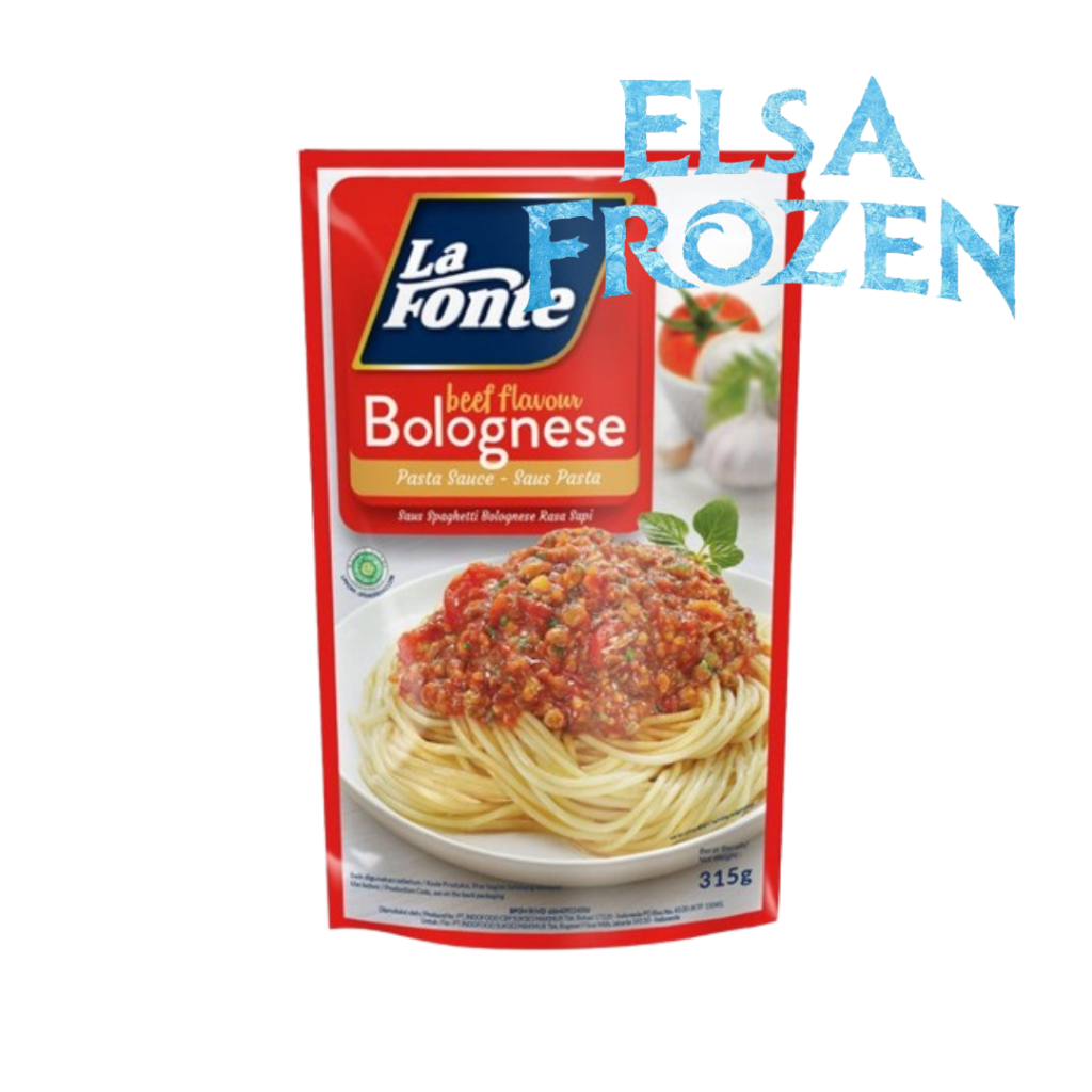 

LA FONTE BOLOGNESE 315GR BUMBU SPAGHETTI PASTA