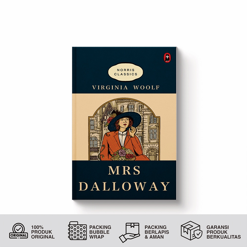 Mrs Dalloway (English Version) - Virginia Woolf - Norris Book - Buku - Fiksi