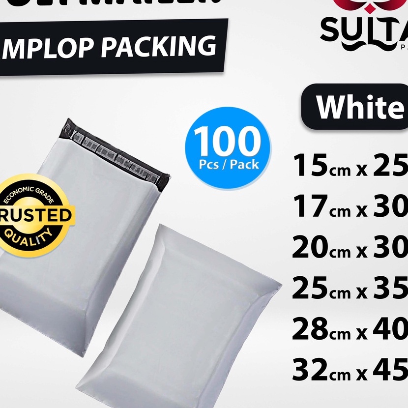 

Flash Sale Polymailer Pack White Termurah Amplop Plastik Packing Olshop Ekonomis