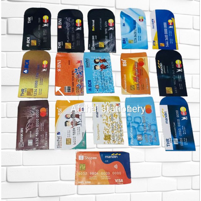 

Unggul ISI 1 LEMBAR AMPAU AMPLOP LEBARAN lembar 224 ATM UANG MASJID UK 11x7cm