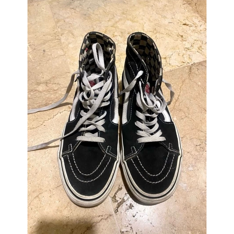 Vans Sk8 Hi Tapered Black Diy