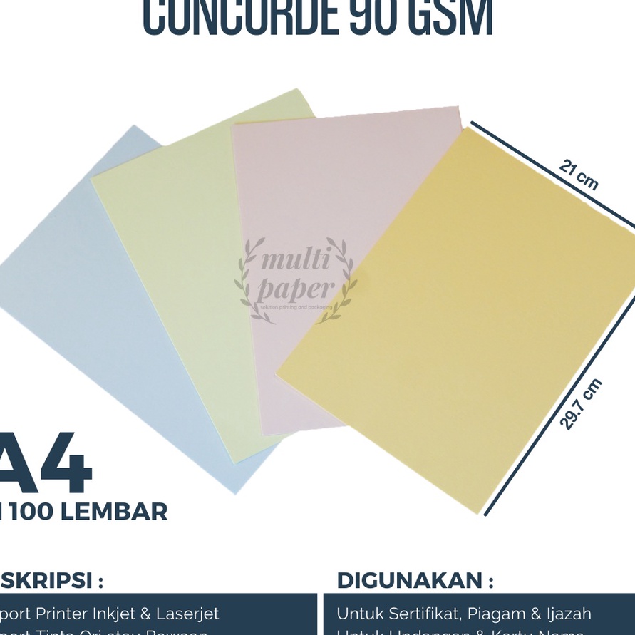 

Premium Kes Concorde A4 9gr isi 1 lembar Kes Concorde A4 9 gr