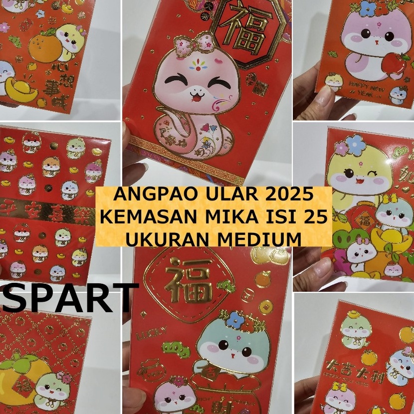 

KF7 ANGPAO IMLEK ULAR 225 ISI 25 LEMBAR FUNG PAU HONGBAO FUK KEMASAN KOTAK MIKA FUKMIKA UKURAN MEDIUM