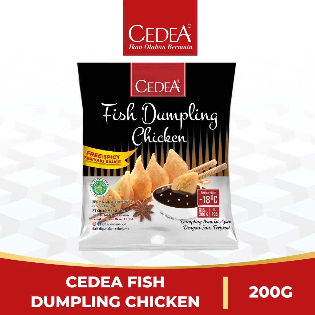 

CEDEA FISH DUMPLING CHICKEN [200g] (Citra Rasa)