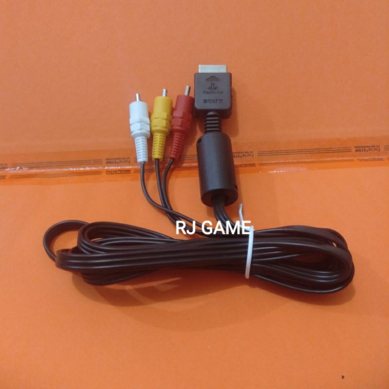 KABEL AV ORI PLAYSTATION PS 2 /KABEL PLAYSTATION AV PS2ORI