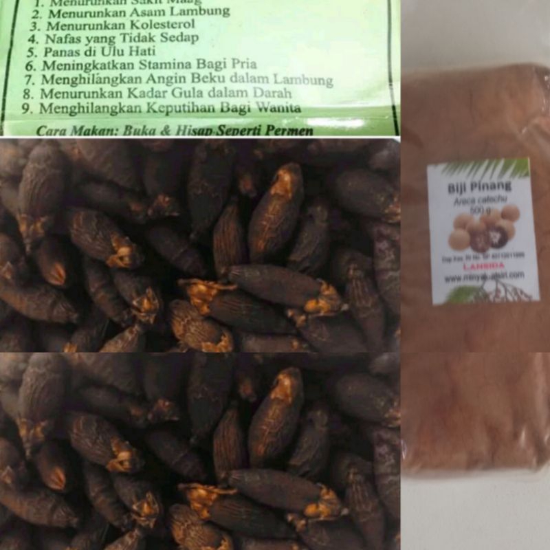 Pineung Nyen Sale  Pinang Muda Bakar | Bubuk Pinang Muda  500 gr