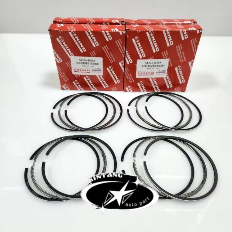 RING PISTON SET HINO DUTRO HT130 HT 130 130HT 130 HT