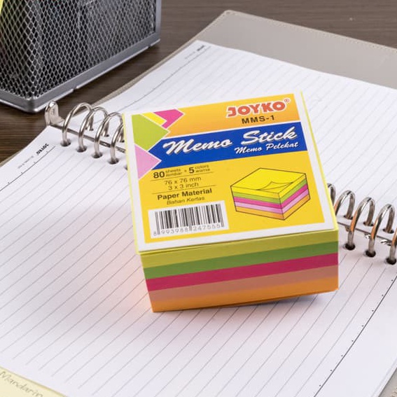 

Cashback JOYKO Memo Stick Sticky Notes Mms1 1 Set Penanda