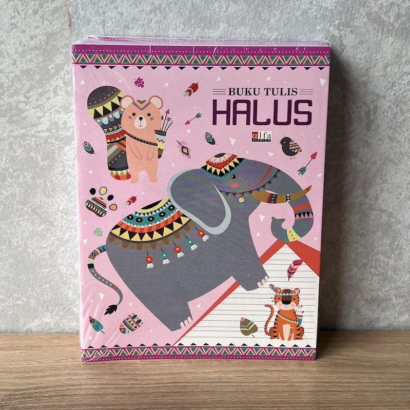 

Langka Buku Tulis Halus Garis 3 Alfa 38 Lembar