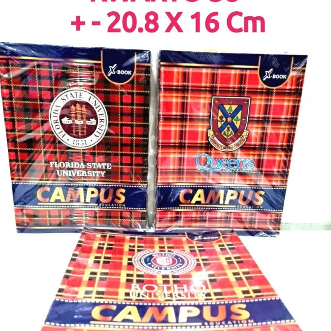 

Terlaris Buku Tulis 58 Lembar Campus Isi 1 Buku RANDOM