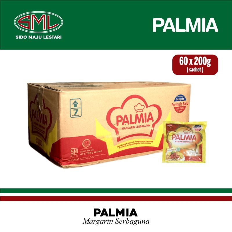 

Palmia Margarin Sachet Serbaguna 200 Gram