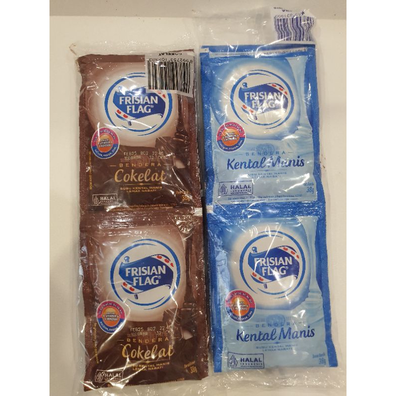 

Susu kental manis Frisian flag sachet (1rc x 6sachet) 38g